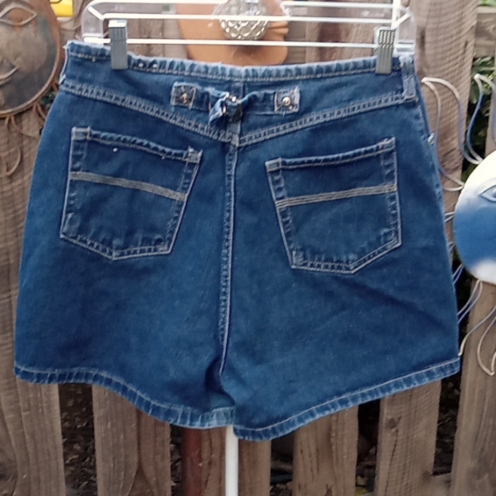 Woman's Route 66 shorts blue. Like. No.Strength 11 - 12. Distress.